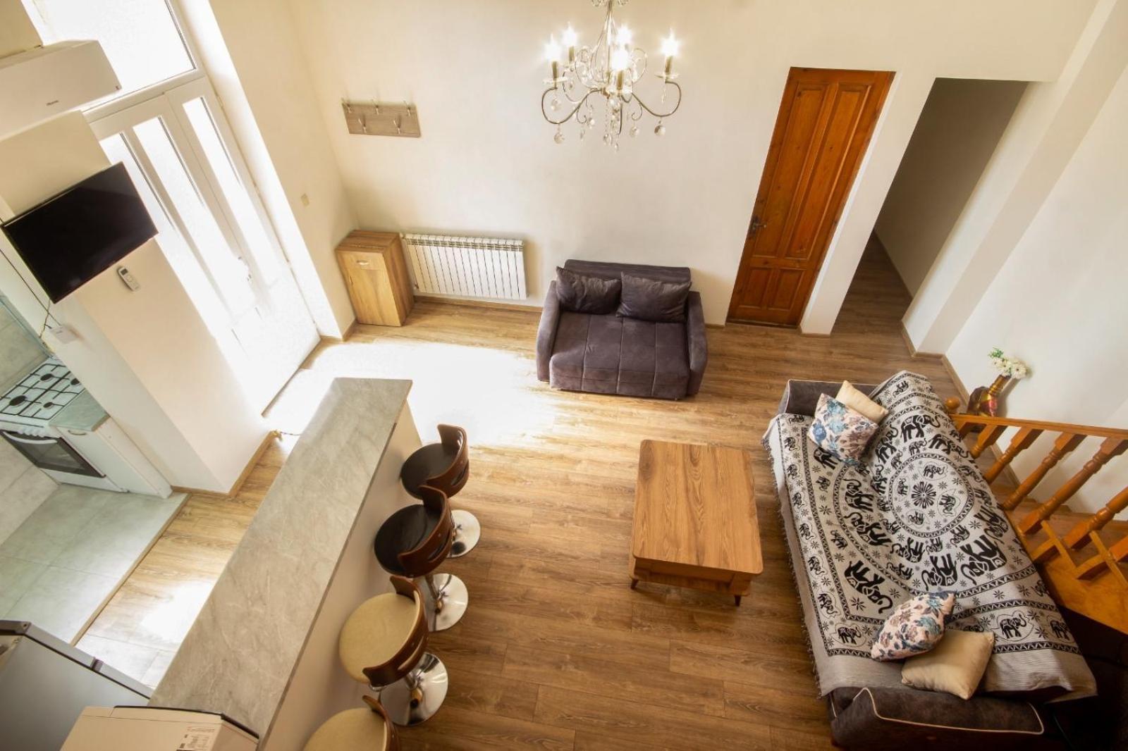 Center Apartment 3 Rooms Tbilisi Bagian luar foto