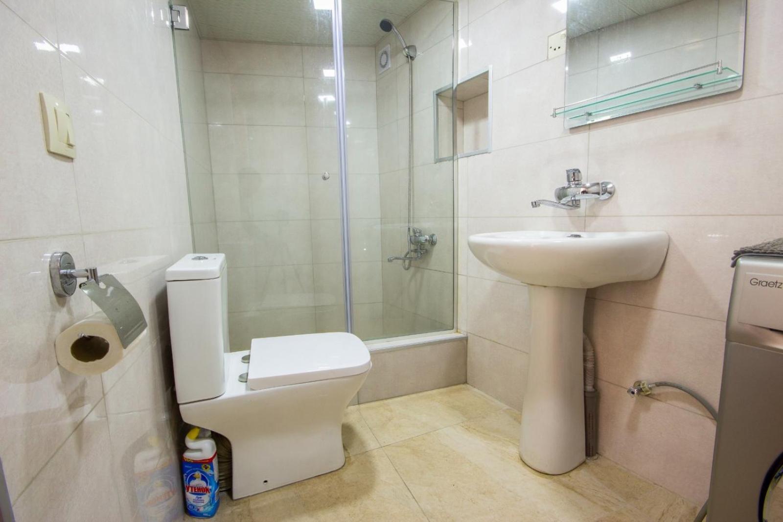Center Apartment 3 Rooms Tbilisi Bagian luar foto